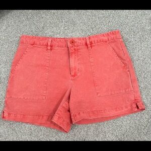 Sanctuary X Anthropologie Coral Shorts